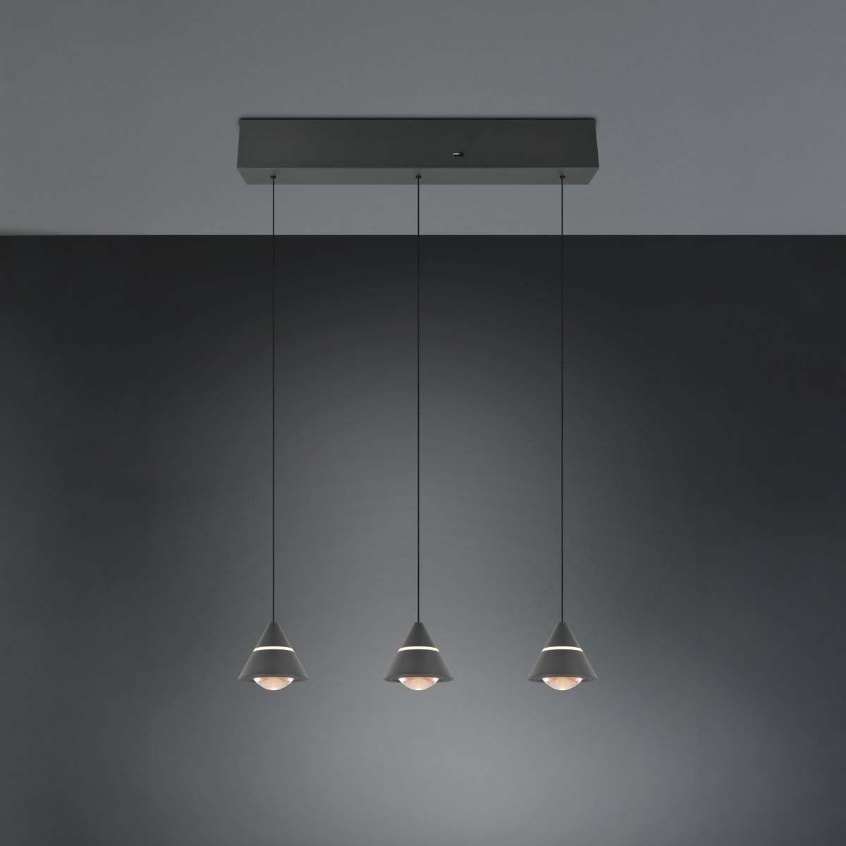 Lampadari & plafoniere: LED Pendelleuchte, CCT, 55 cm x 10 cm – Nuovo (secondo la descrizione) da Kreuzlingen venduto da Smart-Light 2