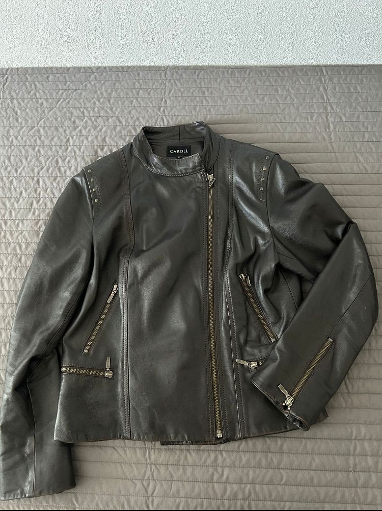 Giacche: Lederjacke, dunkelbraun, Grösse 38/40 – Usato da Bachenbülach venduto da ram_v28b