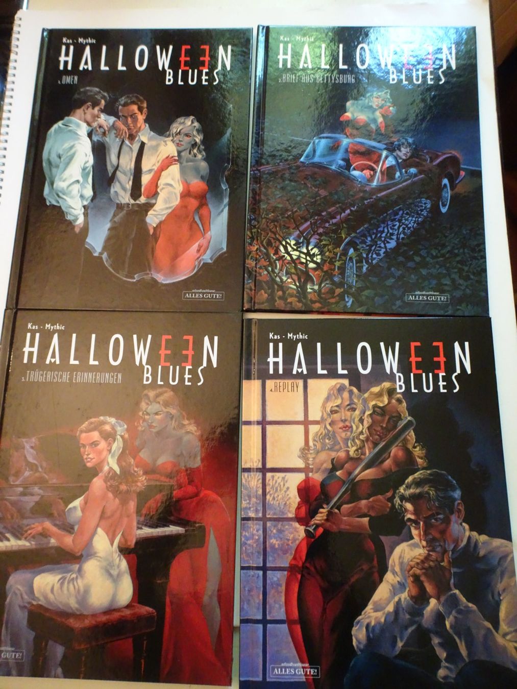 Fumetti: Comic Halloween Blues Band 1 - 4 komplett – Usato da Schönenwerd venduto da schnitzunddrunter
