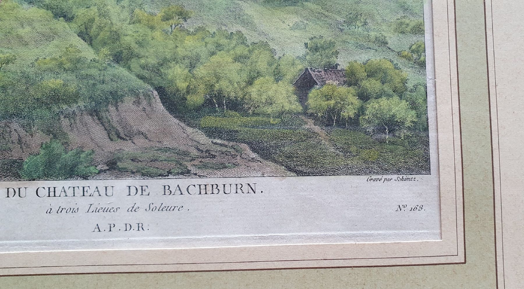 Incisioni: Bild - Stich,  Schloss Bechburg – Usato da Kreuzlingen venduto da Rschweiz1 3
