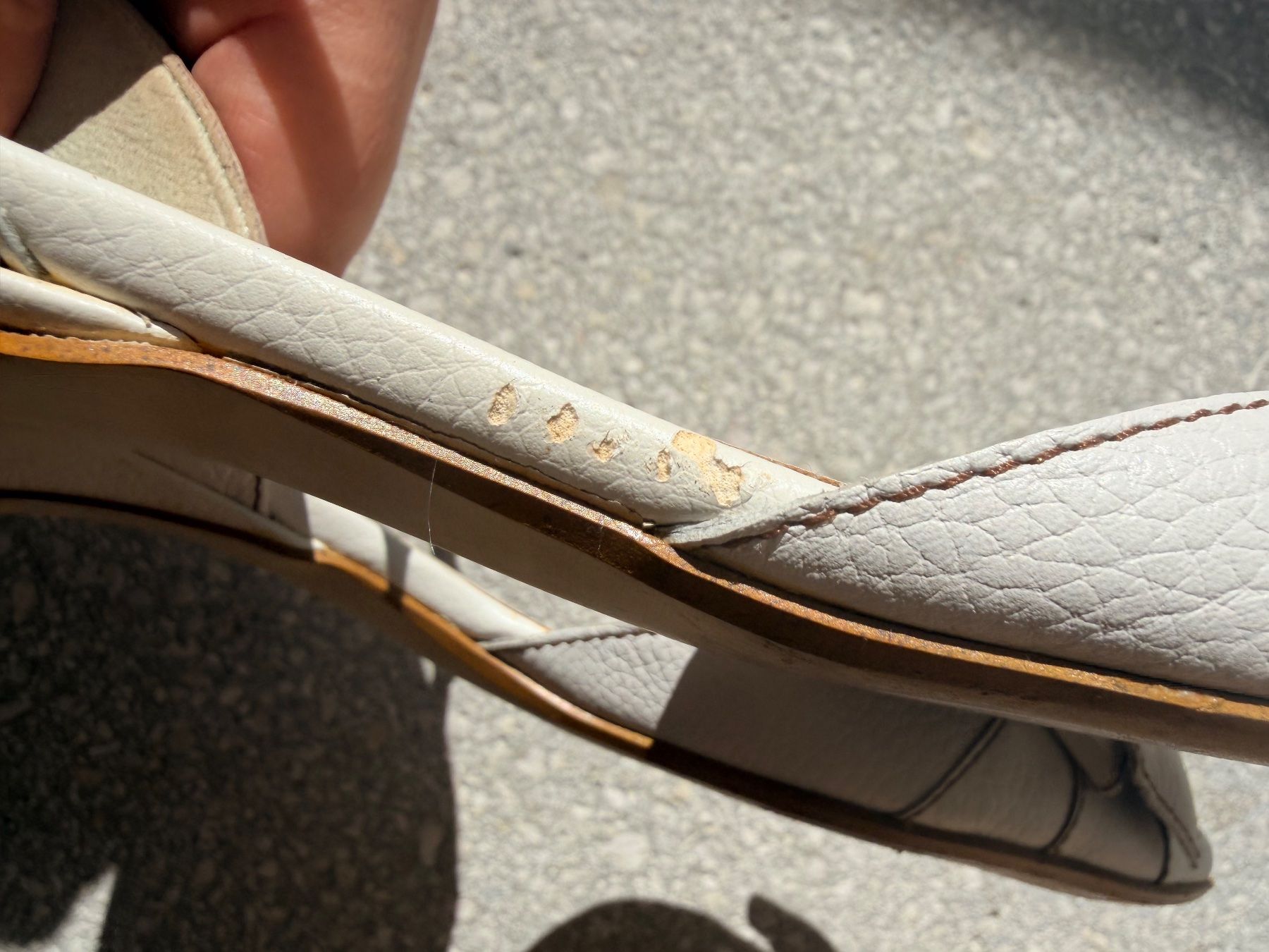 Scarpe da donna: Slingpumps Cremeweiss Grösse 38 – Usato da Brütten venduto da Rod816 9