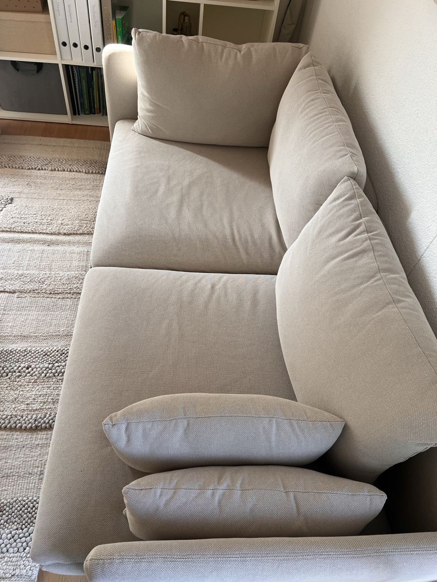 Ikea Sofas: Söderhamn 3er Sofa mit Hocker – Gebraucht aus Möriken-Wildegg von lea.schaerer11 2