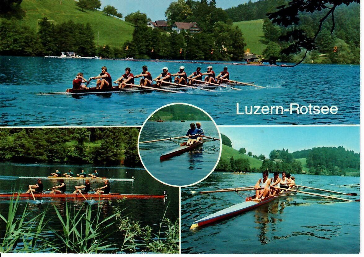 Ansichtskarten: Luzern Rotsee – Gebraucht aus Hochdorf von Ziegel-16