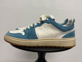 CLOSED Sneaker weiss/blau Leder/Wildleder Gr. 40