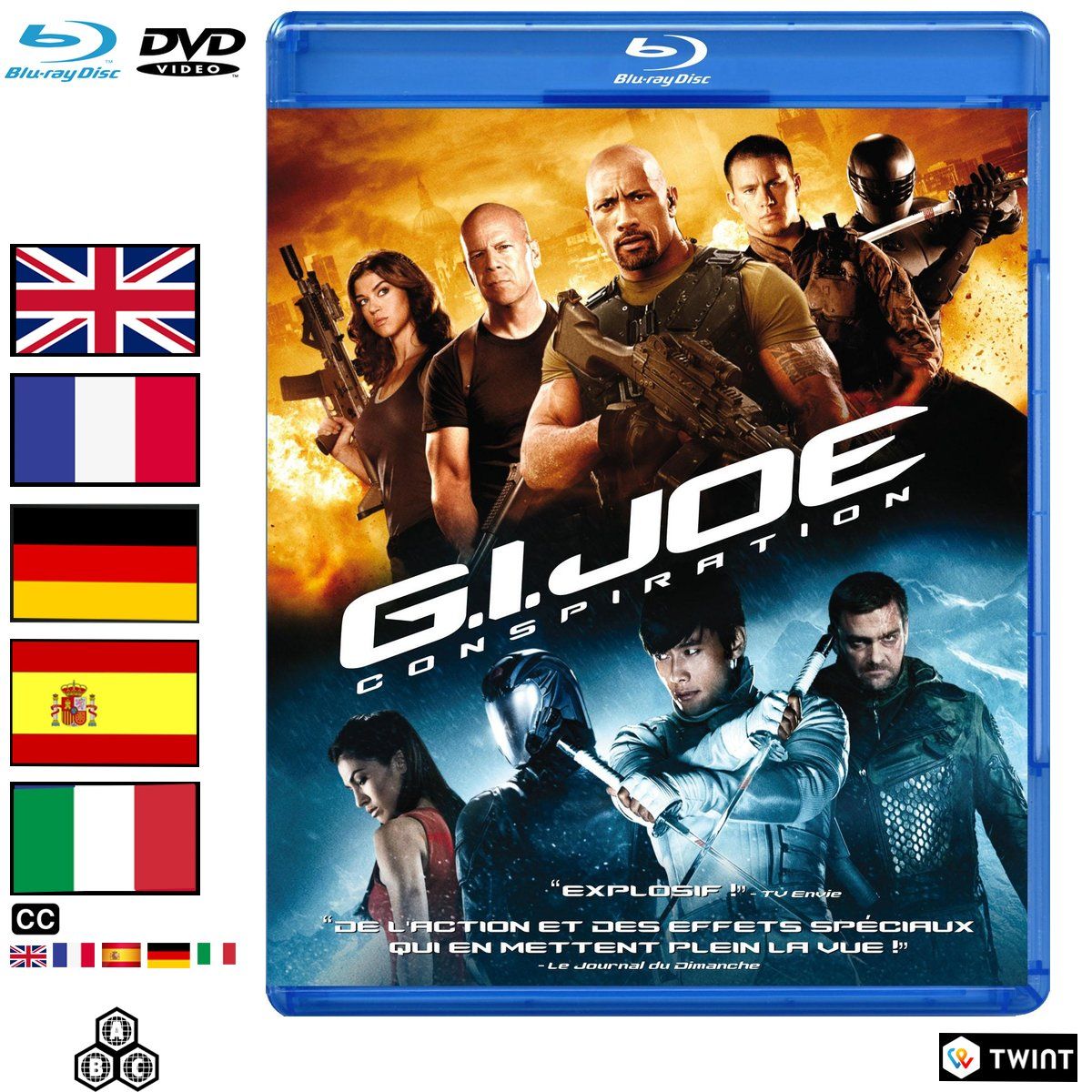 Tutti i DVDs: G.I. Joe 2 : Conspiration (2013) - Blu-ray – Usato da Semsales venduto da __Florian__