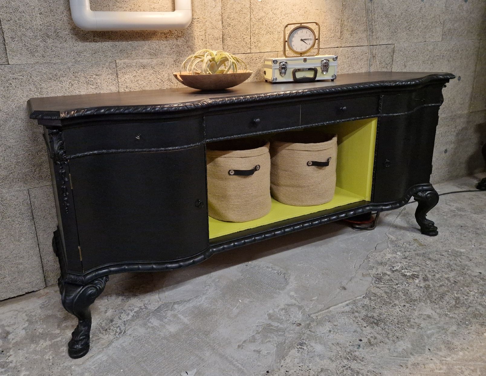 Credenze: Sideboard schwarz, upcycling modern – Usato da Mettmenstetten venduto da tro_tg8c