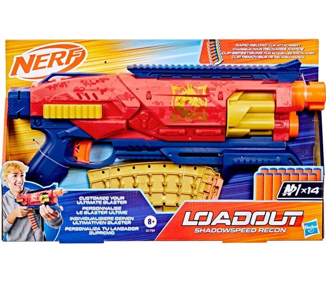 Nerf Giocattoli: Nerf Loadout Shadowspeed Recon 14 Darts N1 – Nuovo e nell'imballaggio originale da Oensingen venduto da Liquidations-Shop 1