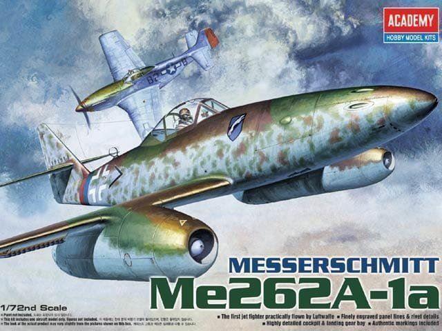 Kit di modellismo & Modellini statici: Academy Messerschmitt 262A1a und C – Nuovo e nell'imballaggio originale da Neuenhof venduto da Abakan