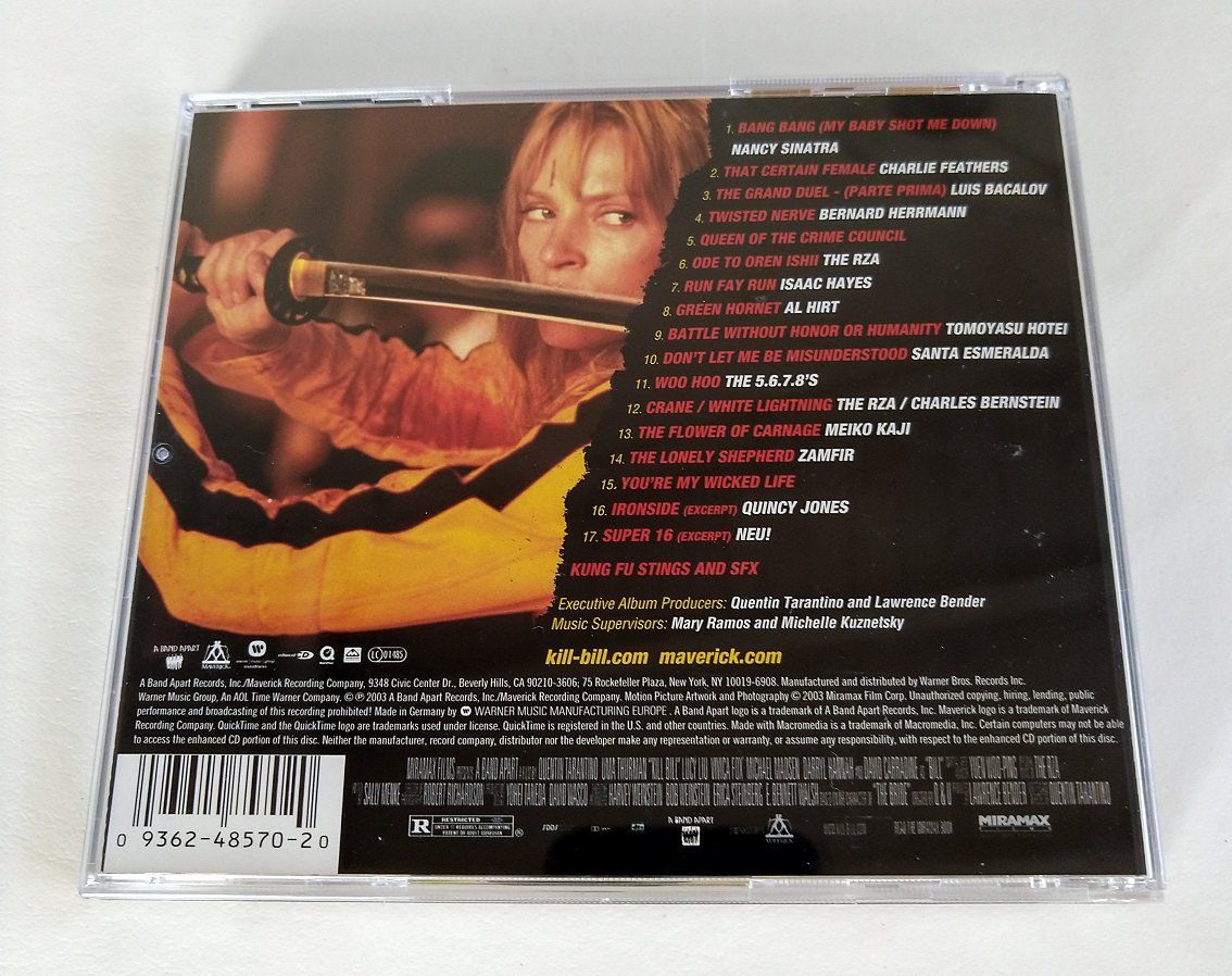 CD: 2 CDs Kill Bill 1 + 2 Original Soundtrack – Usato da Buchs ZH venduto da Bighusky 1