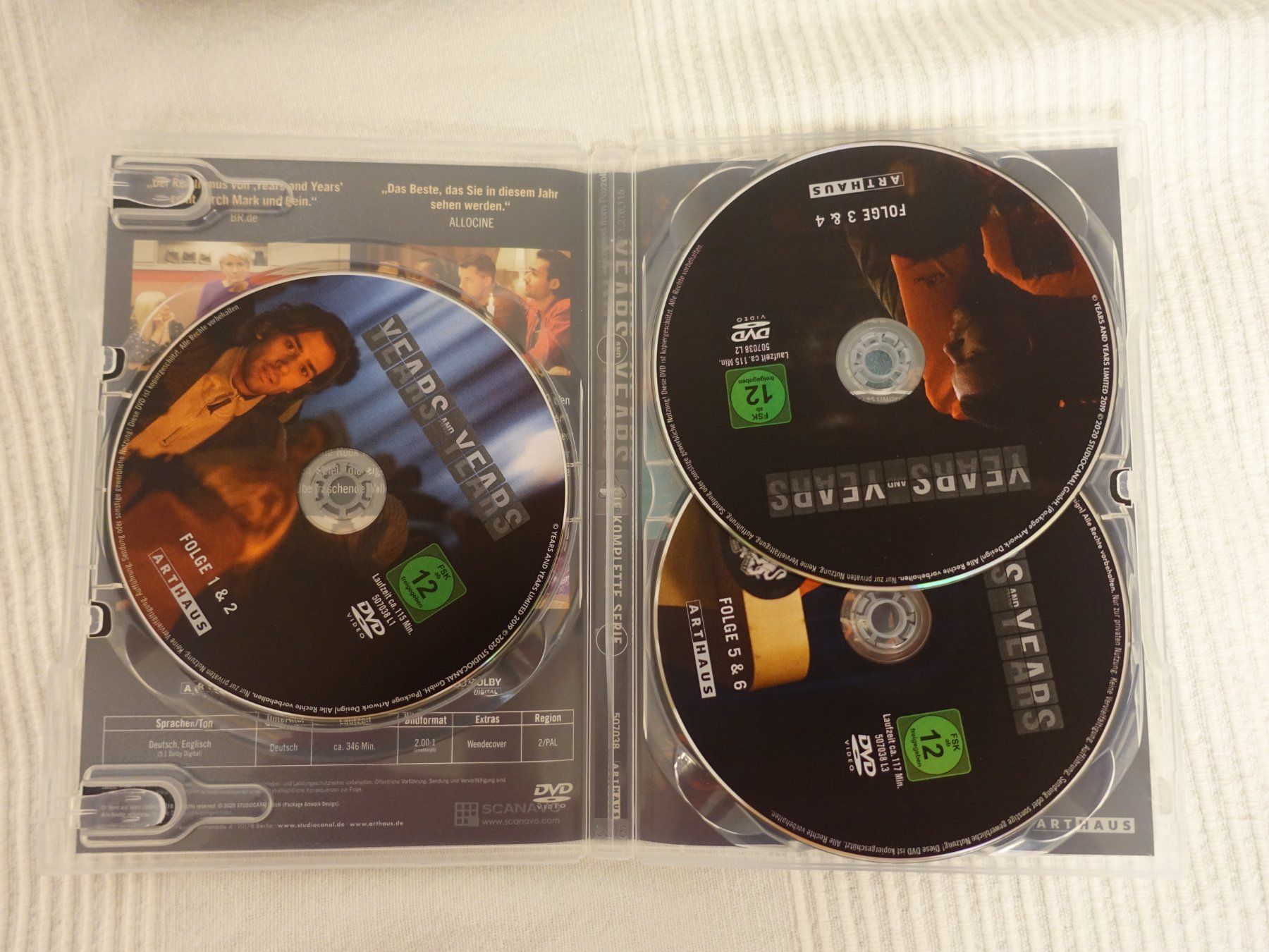 Alle DVDs: DVD Years and Years – Gebraucht aus Dübendorf von namibnaukluft 2