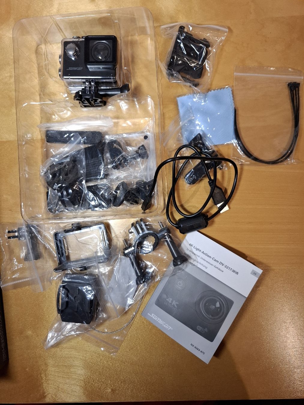 Somikon Action Cam: Sumikon Action Cam mit Unterwassergehäuse – Nuovo e nell'imballaggio originale da Waltenschwil venduto da Aqua11 1