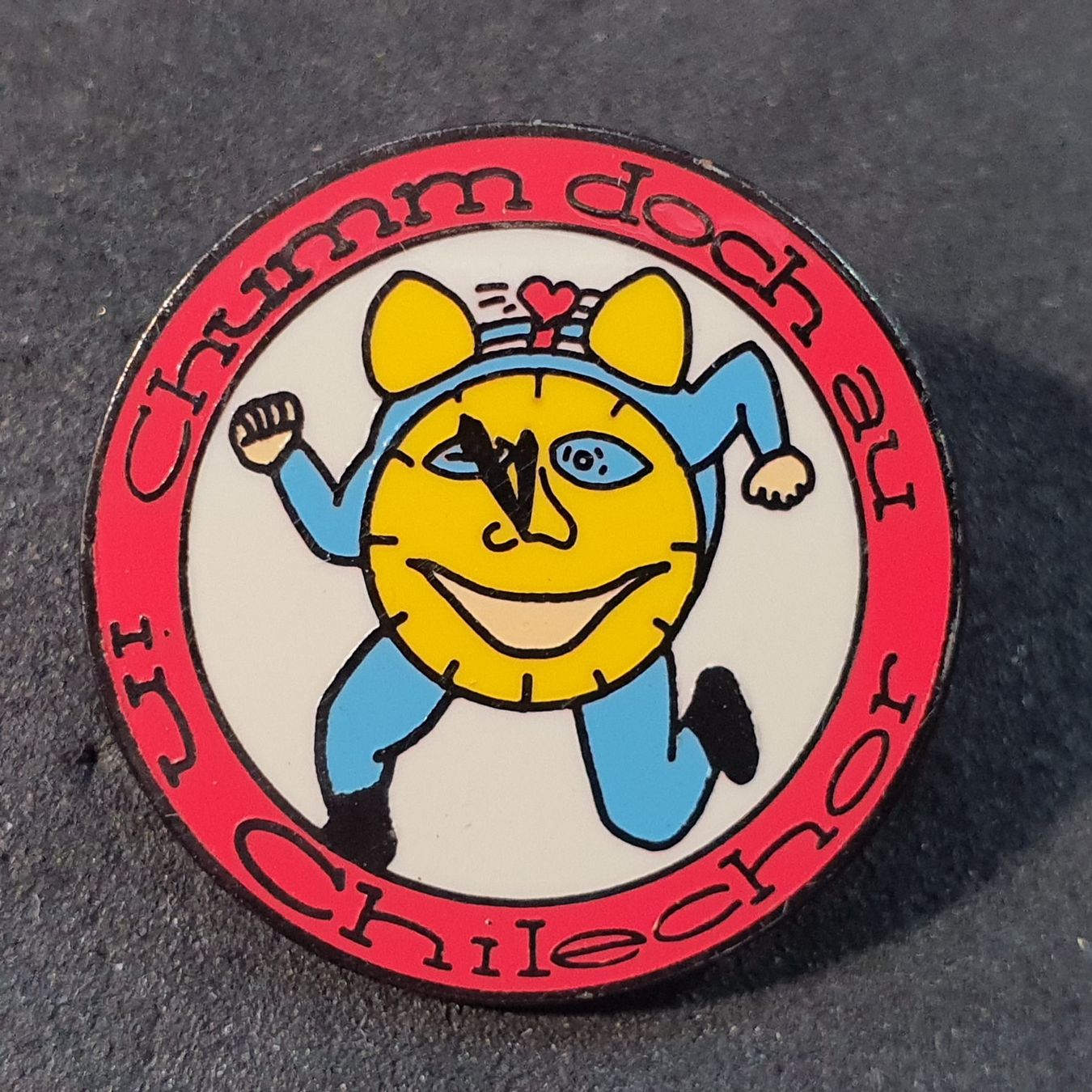 Placchette & Badge: Y432 - Pin Chumm doch au in Chilechor – Usato da Reinach BL venduto da Boston-Verkauf