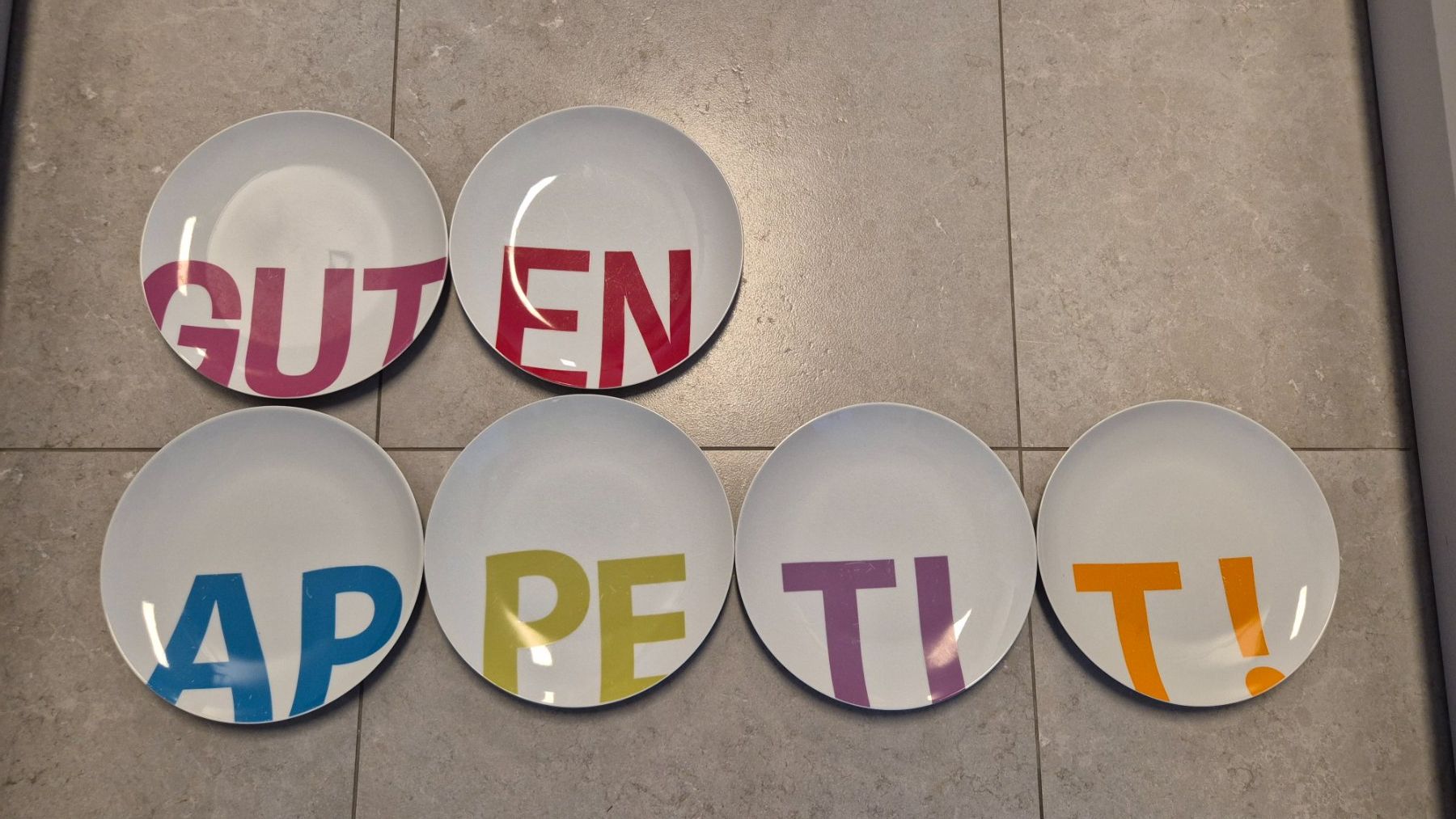 Piatti: Teller Guten Appetit! – Usato da Bitsch venduto da cka_6hff