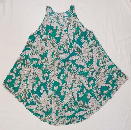 Luftiges Sommerkleid Strandkleid aus Viskose
