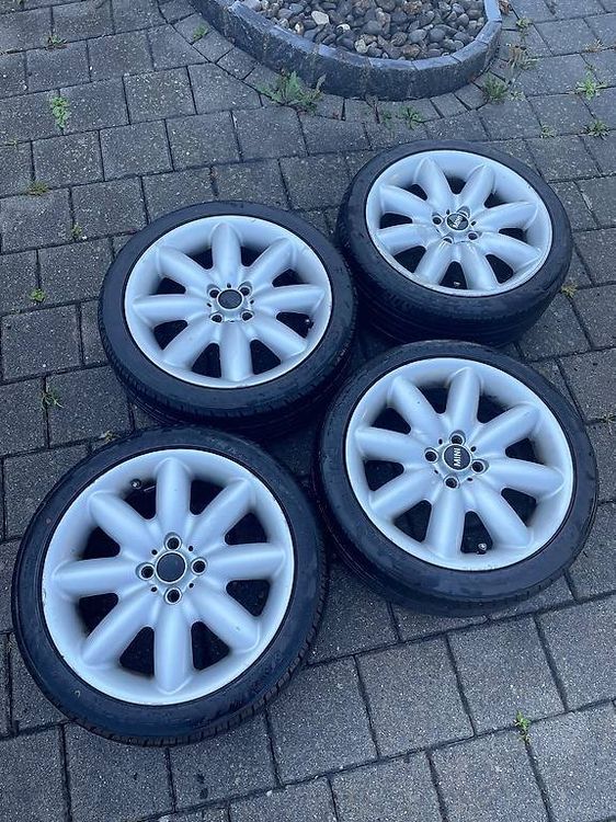 4 Mini Cooper Felgen 17 Zoll R52/53 (Gebraucht) in plaffeien für CHF 99