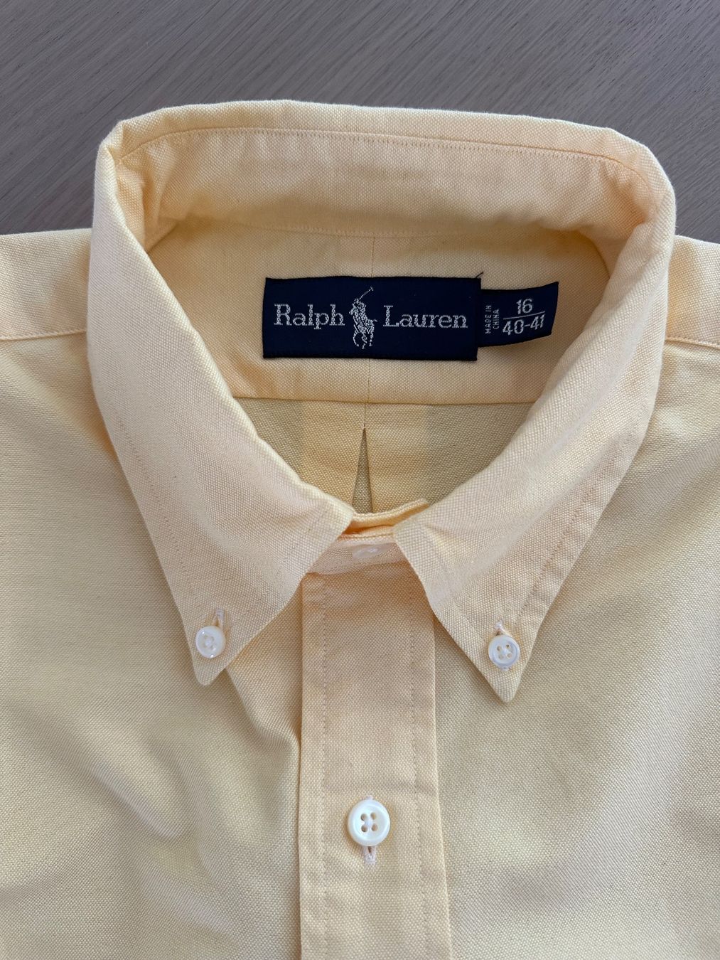 Ralph Lauren Chemises: Ralph Lauren Hemd gelb – Neuf avec emballage d'origine à Zürich par Anniroc016 1