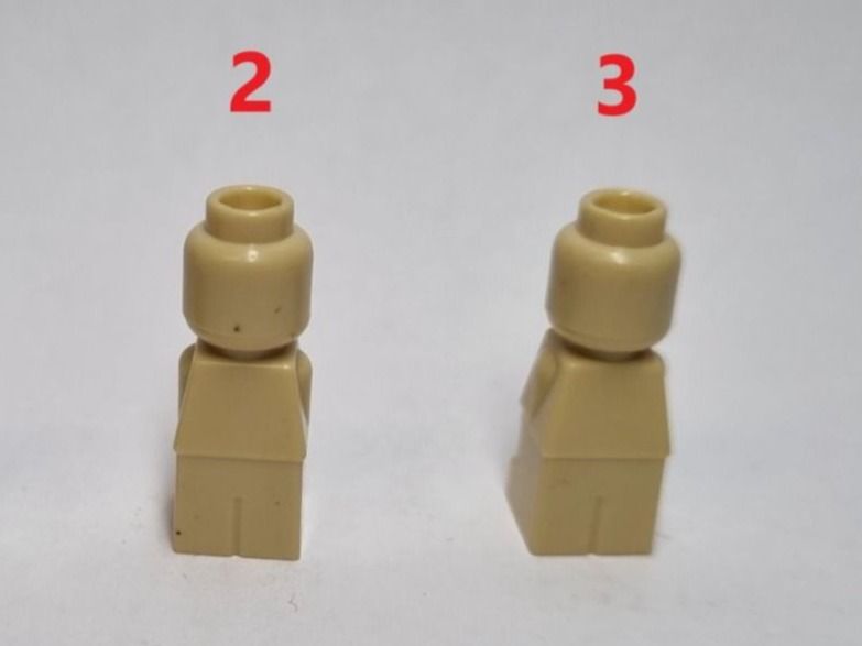 Lego Kit di costruzioni: LEGO 85863 Tan Body Microfigure Plain Complete / Mikrofigur – Usato da Basadingen venduto da NekoBricks 3