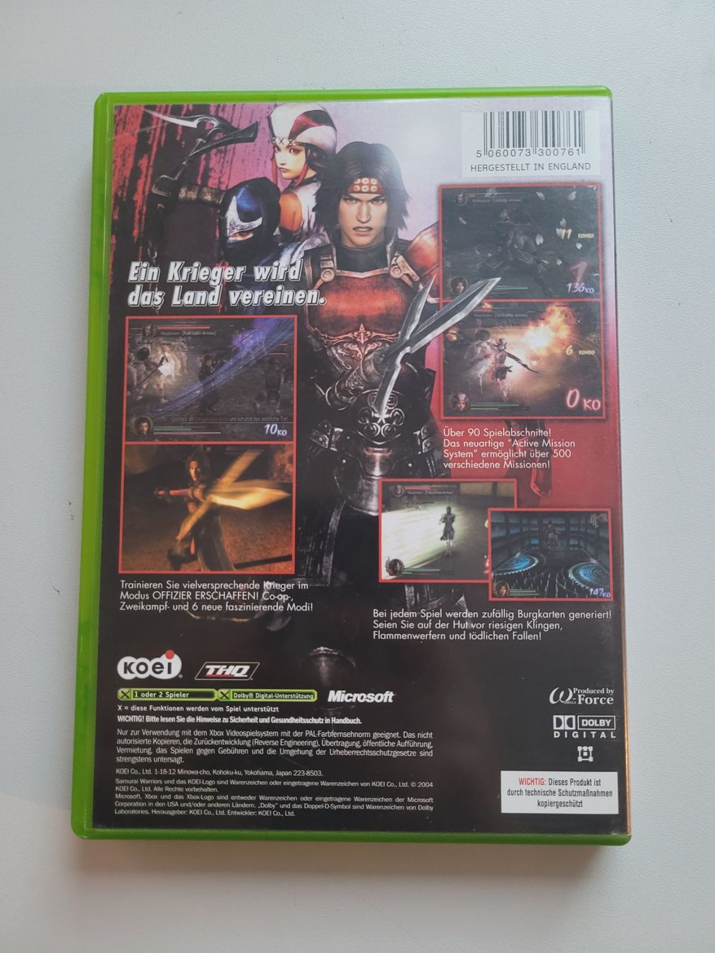 Giochi: Samurai Warriors (XBox Classic) – Usato da Uezwil venduto da -Retrogames- 2