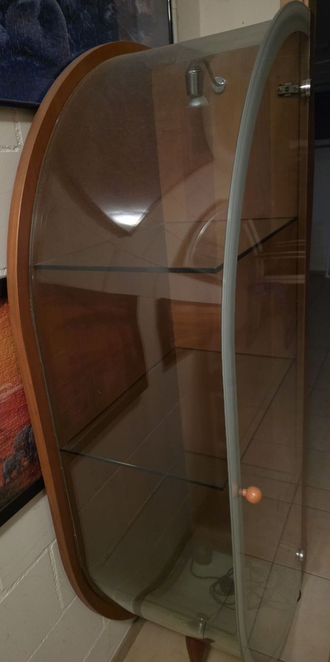 Vitrinen: Vitrine Holz/Glas mit Innenbeleuchtung – Gebraucht aus Lenzburg von Supertoni72 3