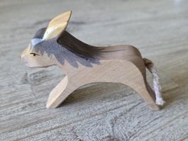 Holzfigur Esel Ostheimer  guter Zustand