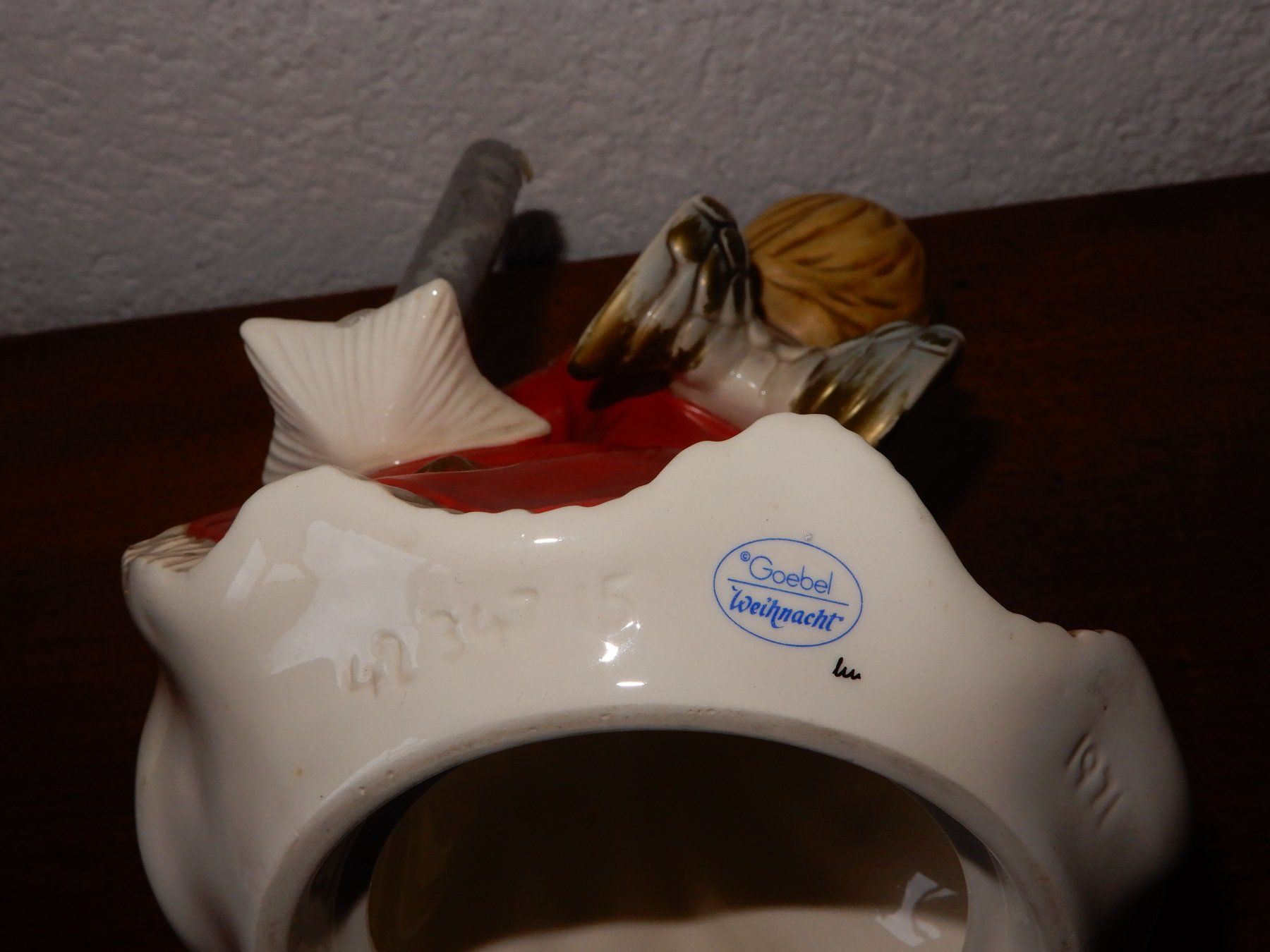 Hummel Figuren: Göbel Weihnachtsengel rot - 42 347 15 - – Gebraucht aus Senèdes von tintinette43 4