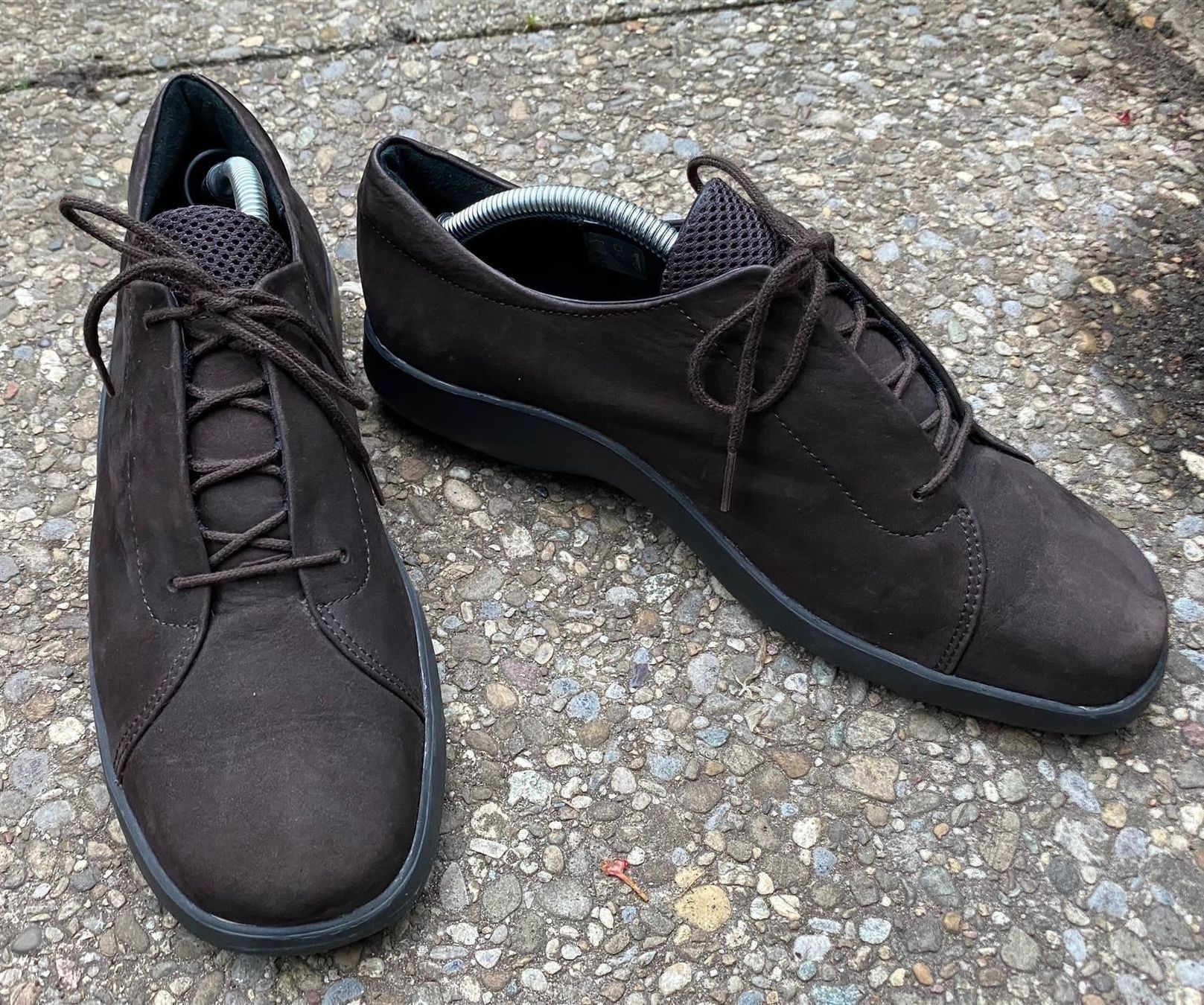 Clarks Damenschuhe: Clarks, neuw. Leder-Bindeschuhe Gr. 40.5 – Gebraucht aus Winterthur von Aniger