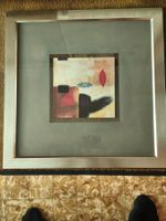 Reproduction von Gockel. Motiv abstrait. Cadre 68x68cm