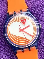 Swatch Orange Heart - Montre Quartz - État Impeccable!