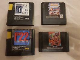 4 Alte SEGA/Sega Genesis GAMES - - KEIN TWINT!!!!