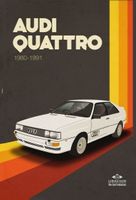 Blechschild-AUDI QUATRO - 1980-1991