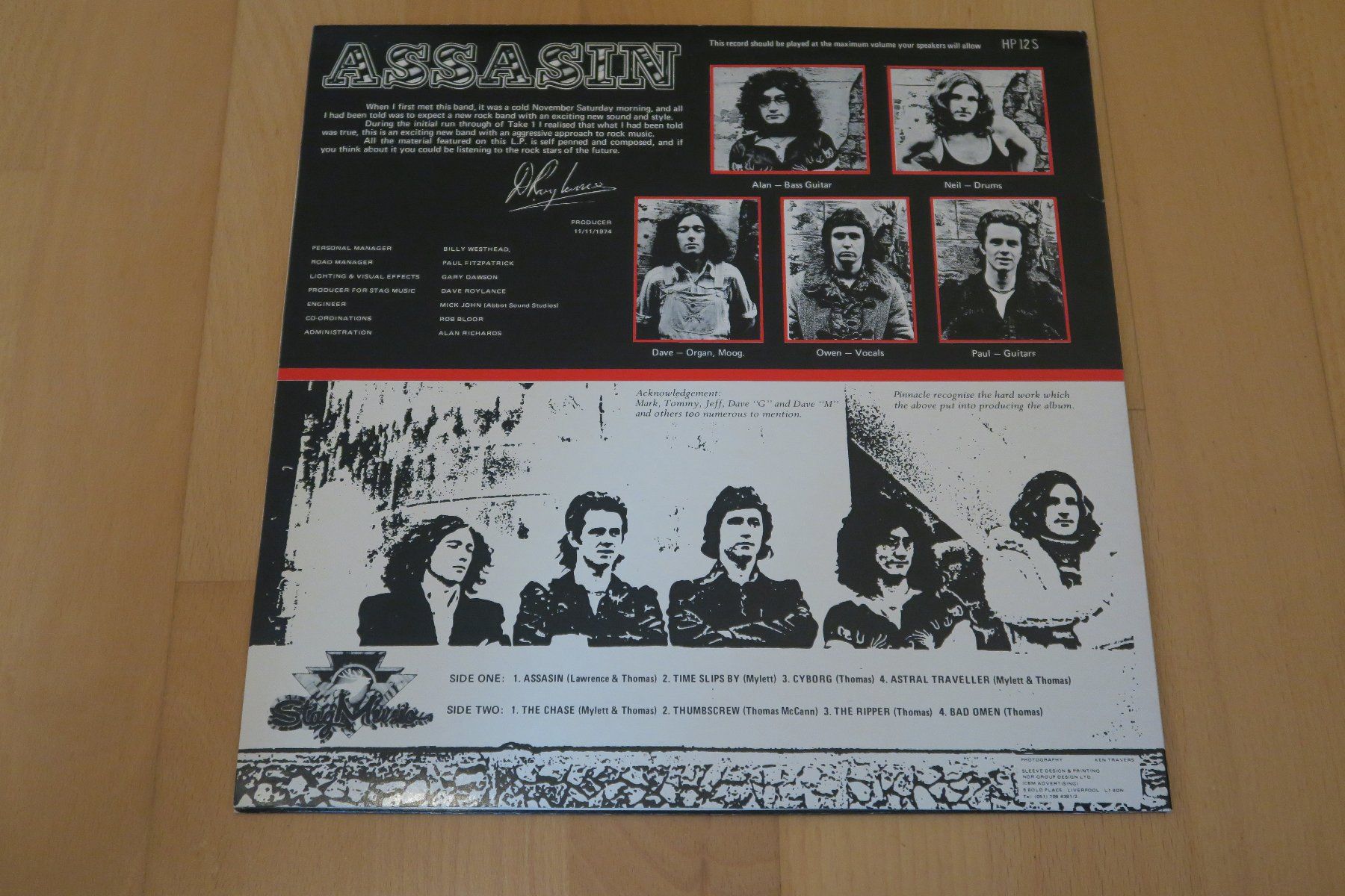 Dischi in vinile: Pinnacle – Assasin – Usato da Thun venduto da Karibu70 1