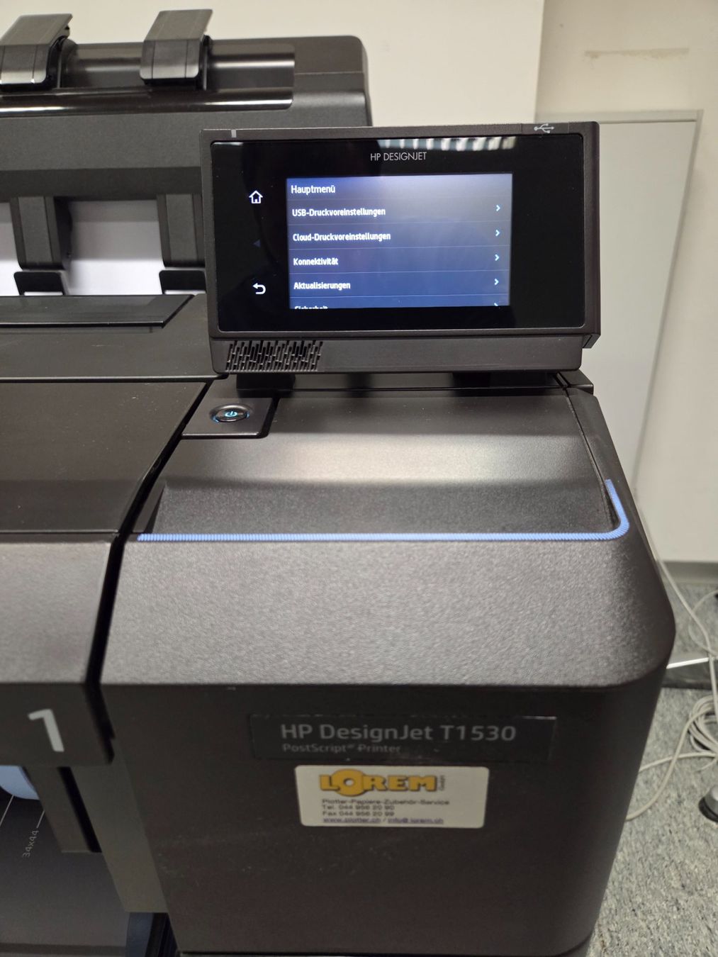 Imprimantes: Plotter A0 + Patronen + Papier / HP Designjet T1530 – D'occasion à Otelfingen par Cricket84 4