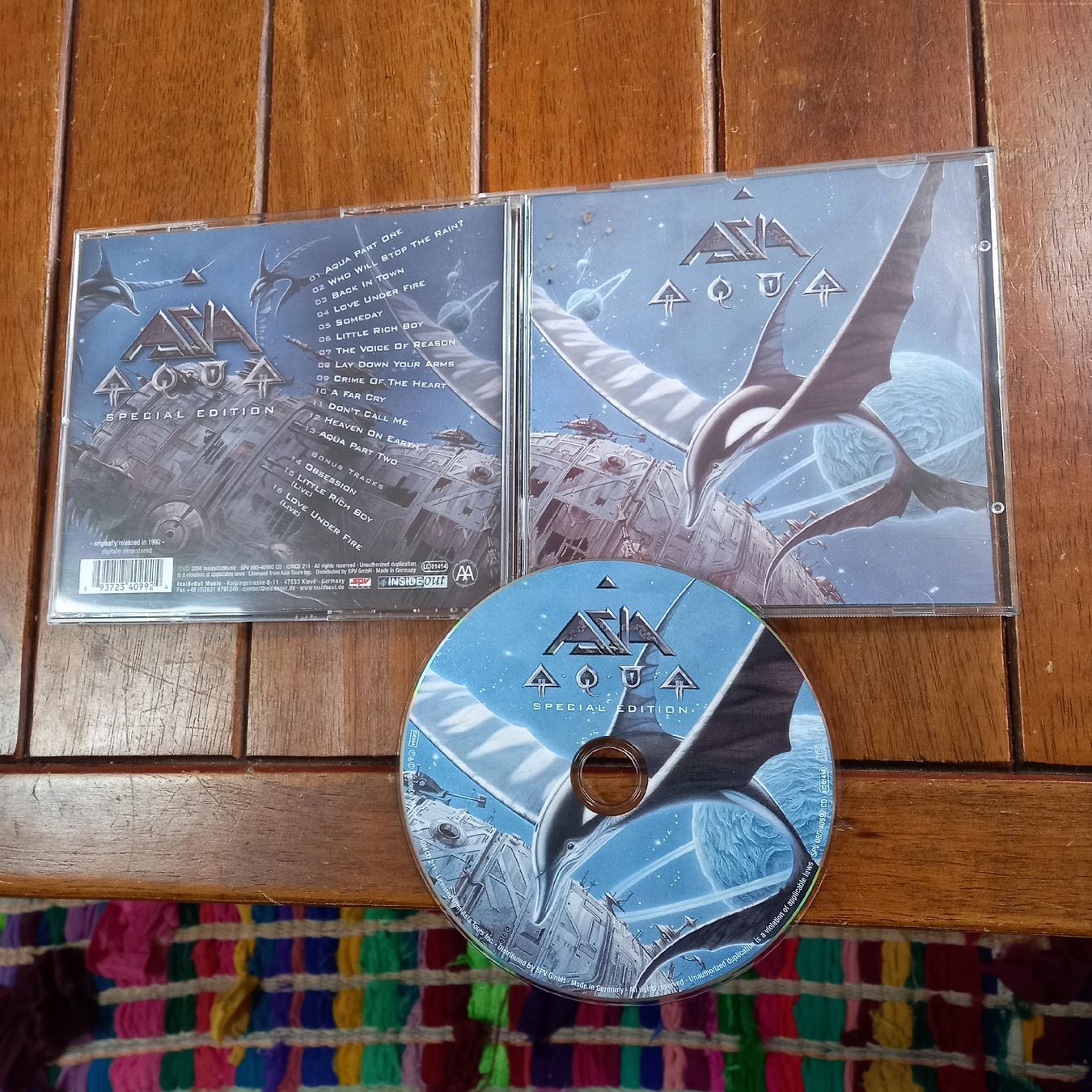 CD: asia - aqua – Usato da St-Cergue venduto da VeganWarrior