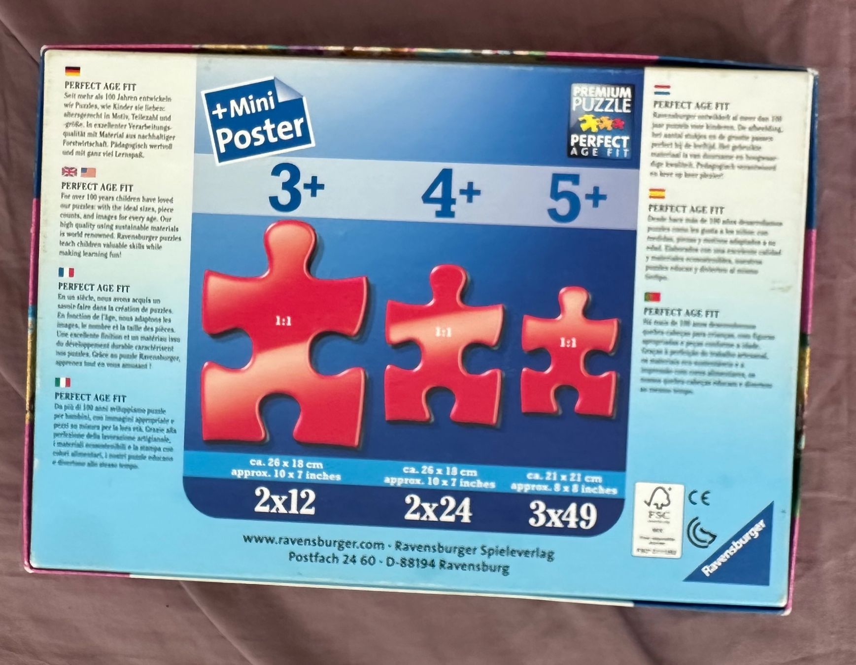 Ravensburger Puzzles: Ravensburger Puzzle 2x 24 – Gebraucht aus Dürrenroth von tvy_bh56 1