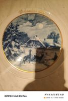 Weihnachtsteller Wandteller FR Fröhlich Winter 1923 Samml...