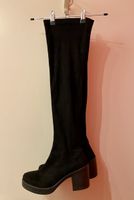 Bottes au-dessus du genou Miss Selfridge - noir - taille 38