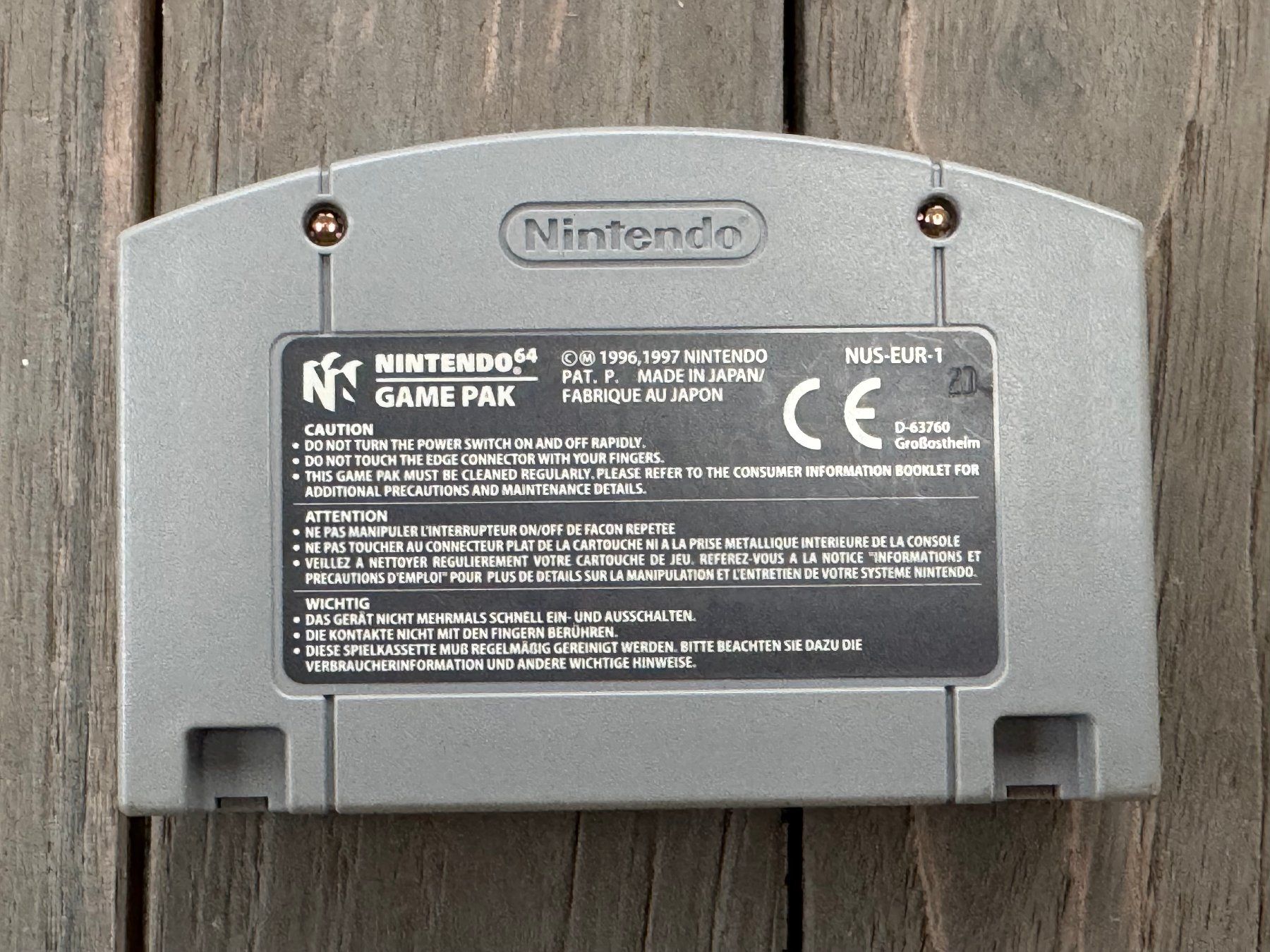 Giochi: Extreme-G, N64, nur Modul – Usato da Felben-Wellhausen venduto da Oldschool_Games 1