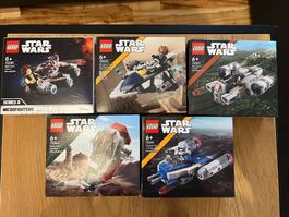 LEGO Star Wars Microfighters Konvolut originalverpackt