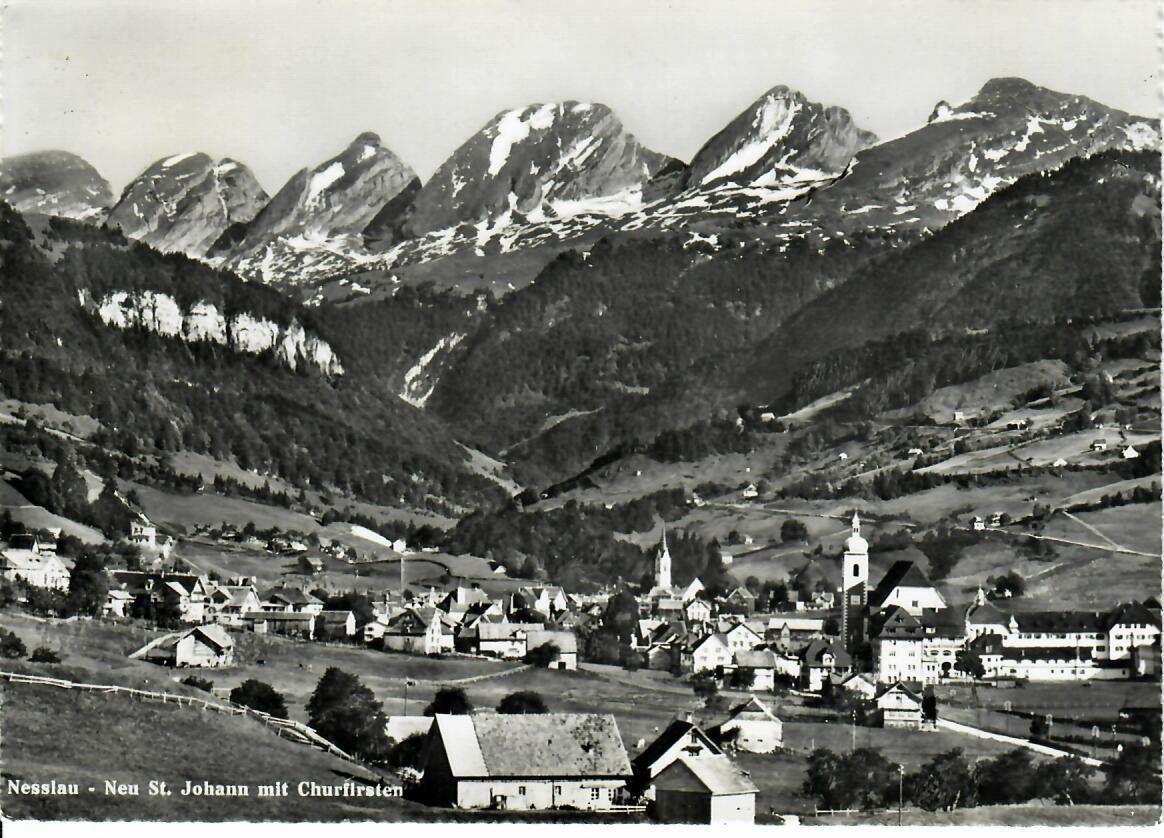 Cartoline postali: Nesslau - Neu St. Johann – Usato da Hochdorf venduto da Ziegel-16