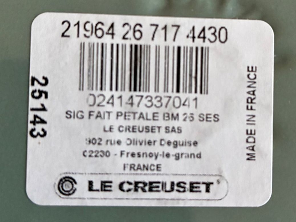 Le Creuset Bräter / Cocotte 26 cm – Flower – neu & OVP (Neuf avec ...
