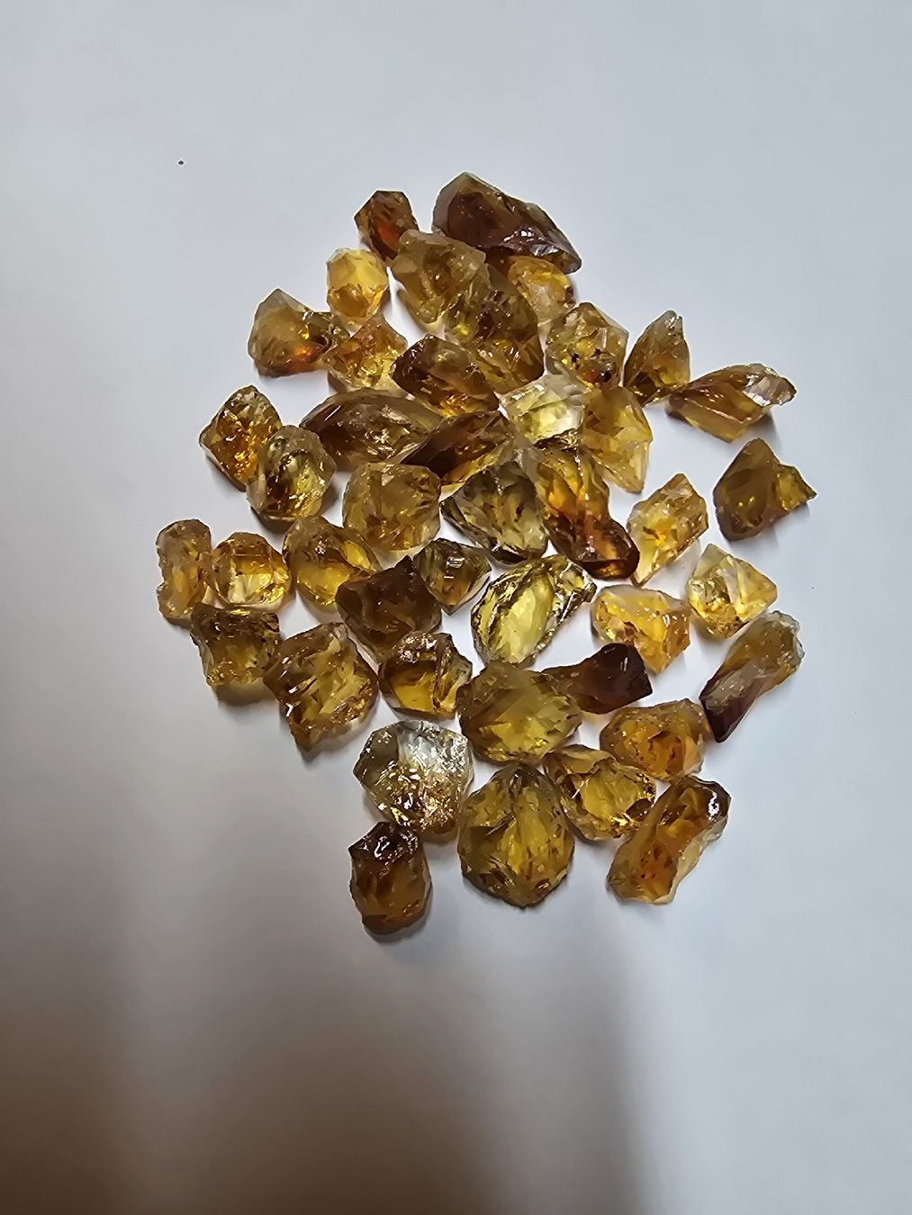 Pierres précieuses: Edelsteine Citrin Rohsteine 50gr.  – D'occasion à Rorschach par TimelessTrading