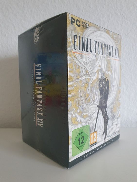 PC Final Fantasy XIV Limited Edition (2010) Semi Big Box NEU (Neu und ...