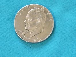 1 US Dollar Münze zum 200 jährigen bestehen der USA