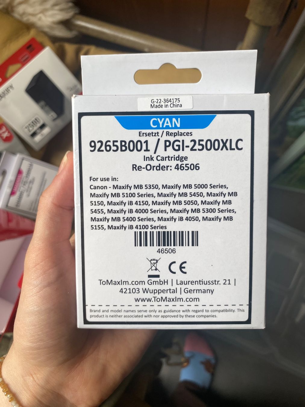 Canon Cartucce per stampanti & toner: Canon PGI-2500XL Multipack – Nuovo (secondo la descrizione) da Winterthur venduto da extraversion 2