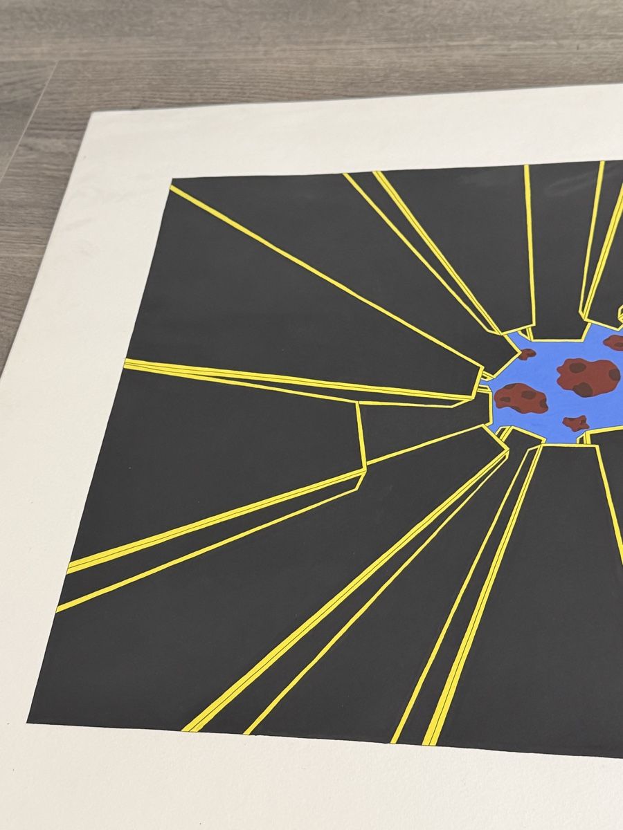 Poster & Bilder: Originalblatt, ungerahmt! – Gebraucht aus Gunten von starfish3 3