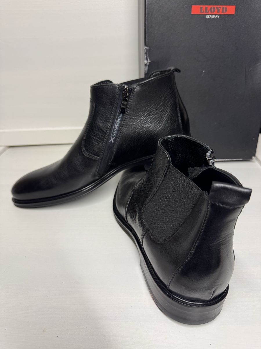 Lloyd Herrenschuhe: Boots Homme Lloyd, cuir noir, taille 42 – Neu und originalverpackt aus Brügg BE von Goob 2