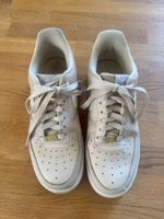 Nike Air Force 1 Sneaker Grösse 40 beige wenig getragen