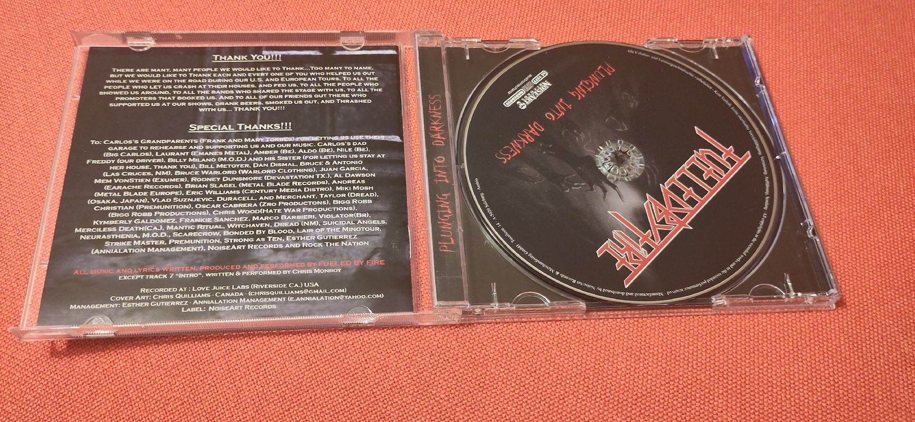 CDs: Fueled by Fire - Plunging into Darkness – D'occasion à Zürich par Heldel 1