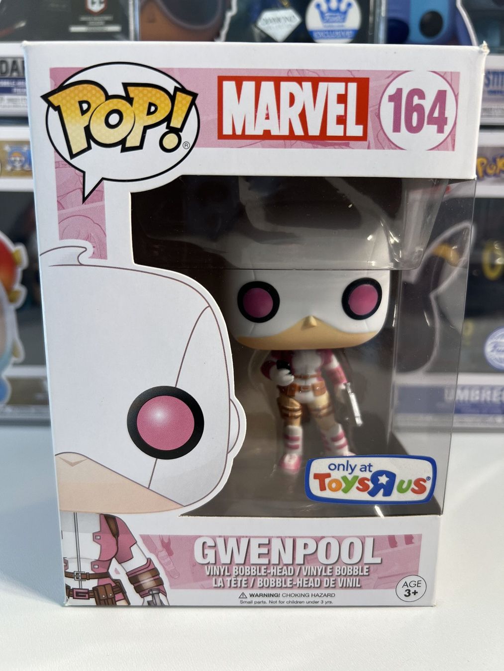 Funko Statuette: Funko POP! Marvel Gwenpool with Phone Edition Limitée – Usato da Le Mouret venduto da perfectbijou