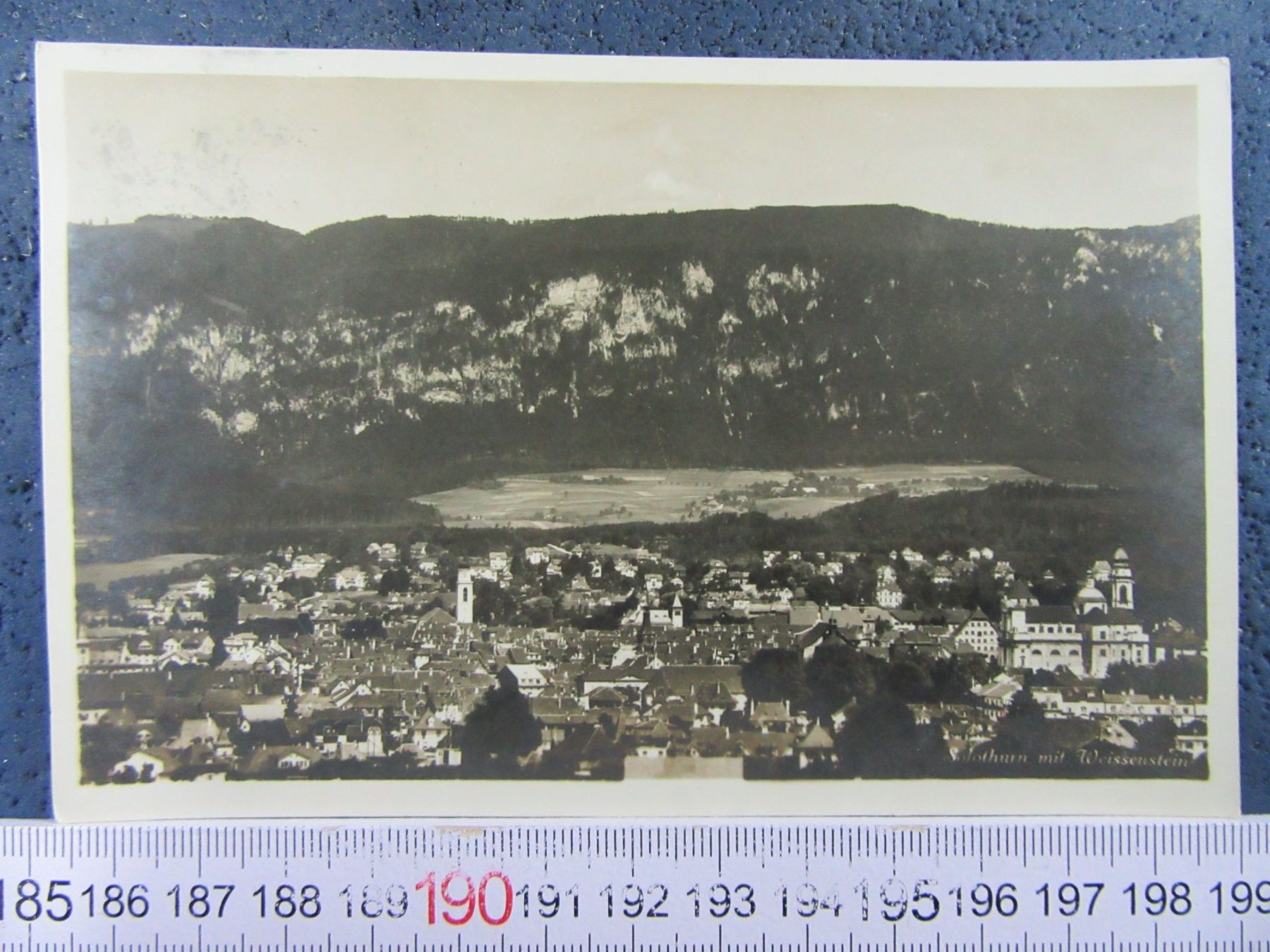 Cartoline postali: SOLOTHURN MIT WEISSENSTEIN SO AK PANOAMA 1929 – Usato da Ettingen venduto da Hausi4711